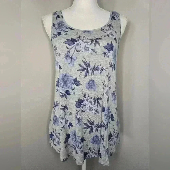 American Eagle Floral Tank Top - Picture 1 of 8